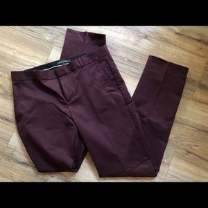 Banana Republic Burgundy pants